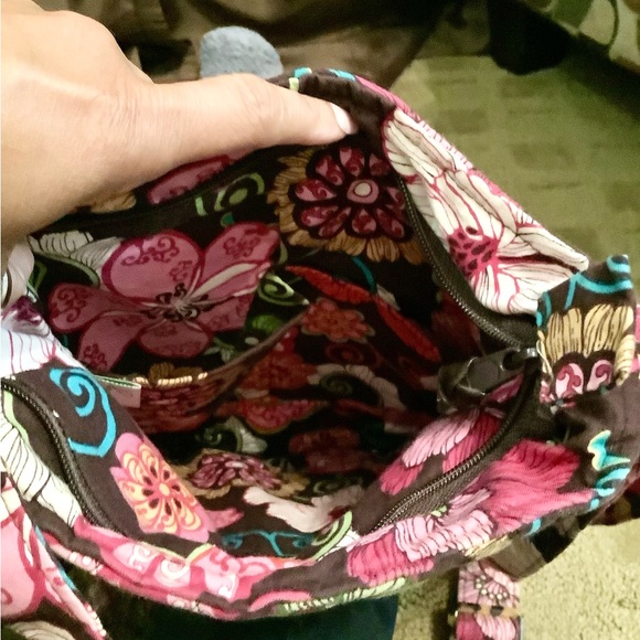 VERA BRADLEY COTTON CROSSBODY BAG - Picture 4 of 6